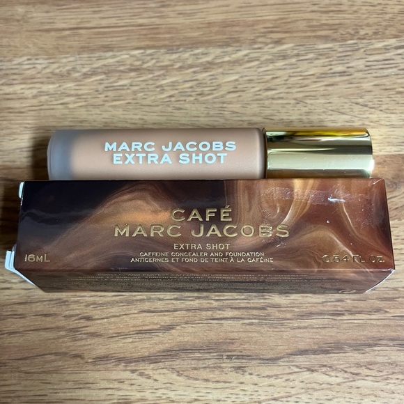 Marc Jacobs Makeup Marc Jacobs Caf Extra Shot Caffeine Concealer And Foundation Tan 3 Nib